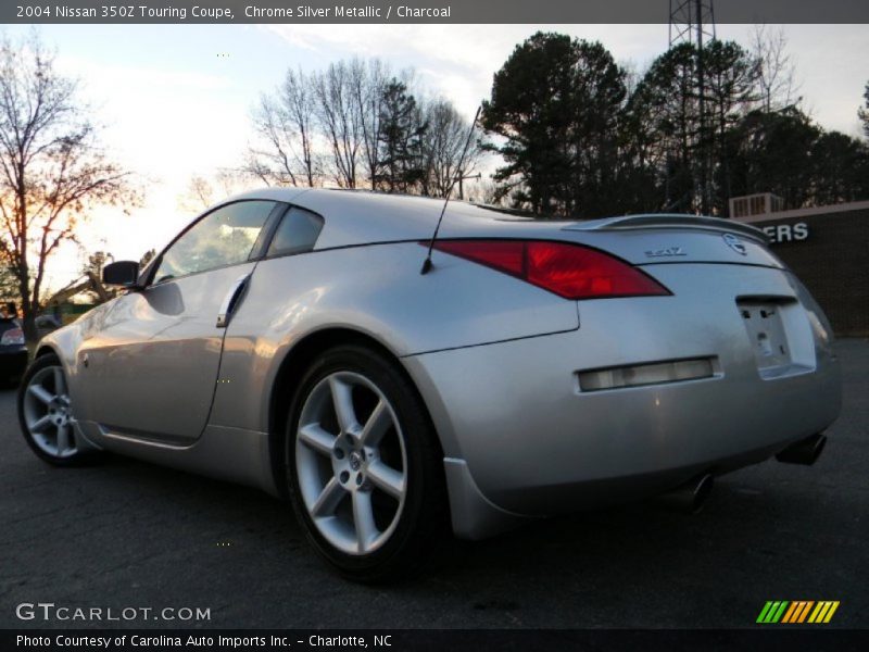 Chrome Silver Metallic / Charcoal 2004 Nissan 350Z Touring Coupe