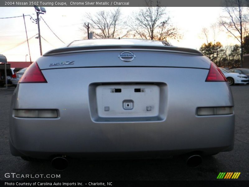 Chrome Silver Metallic / Charcoal 2004 Nissan 350Z Touring Coupe