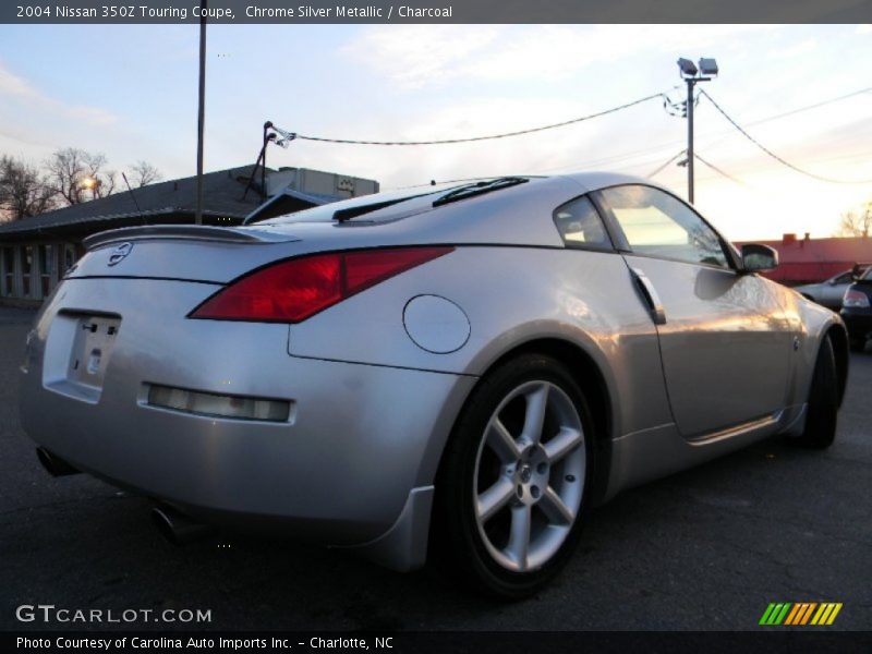 Chrome Silver Metallic / Charcoal 2004 Nissan 350Z Touring Coupe