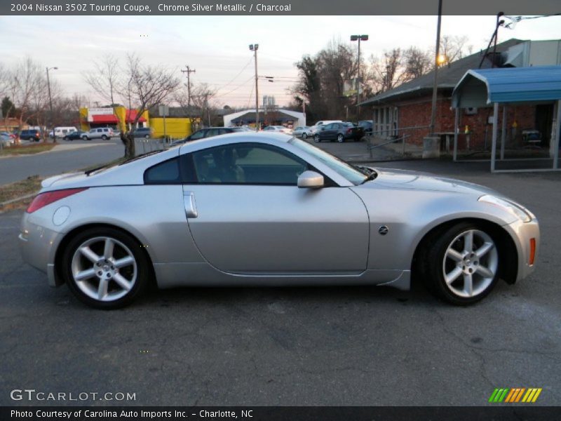 Chrome Silver Metallic / Charcoal 2004 Nissan 350Z Touring Coupe