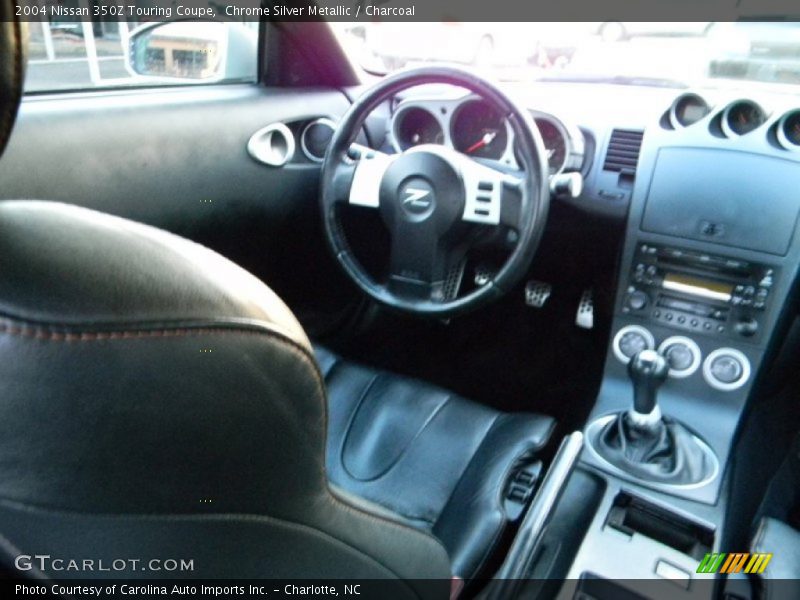 Chrome Silver Metallic / Charcoal 2004 Nissan 350Z Touring Coupe