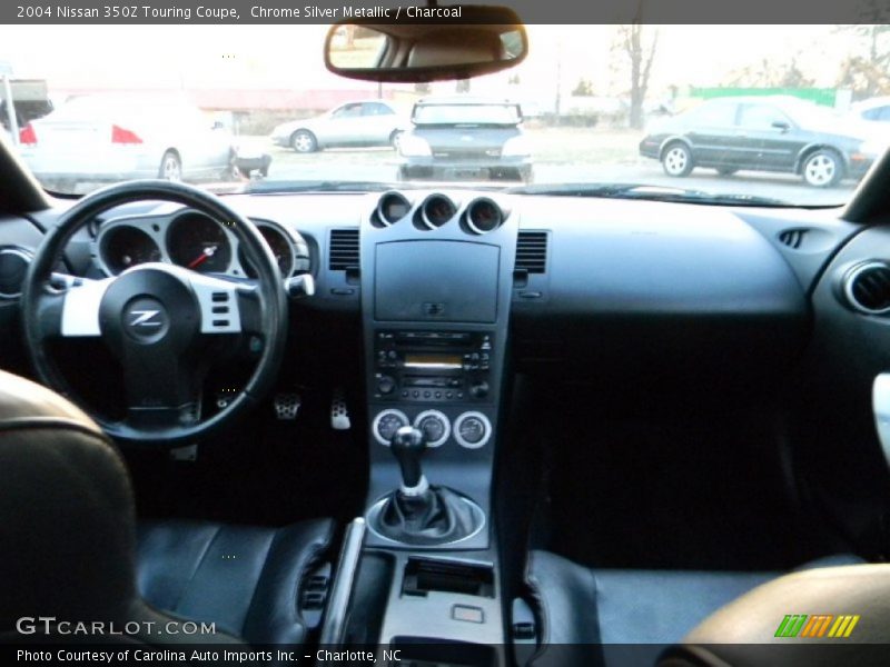 Chrome Silver Metallic / Charcoal 2004 Nissan 350Z Touring Coupe