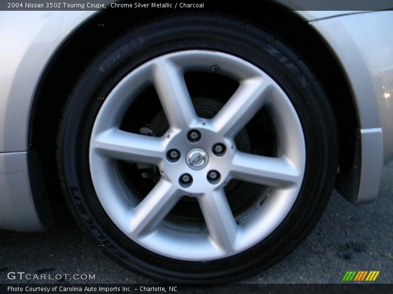 Chrome Silver Metallic / Charcoal 2004 Nissan 350Z Touring Coupe