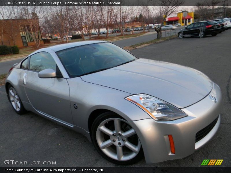 Chrome Silver Metallic / Charcoal 2004 Nissan 350Z Touring Coupe