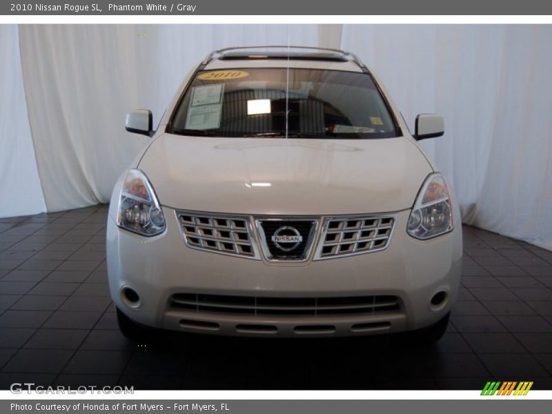 Phantom White / Gray 2010 Nissan Rogue SL