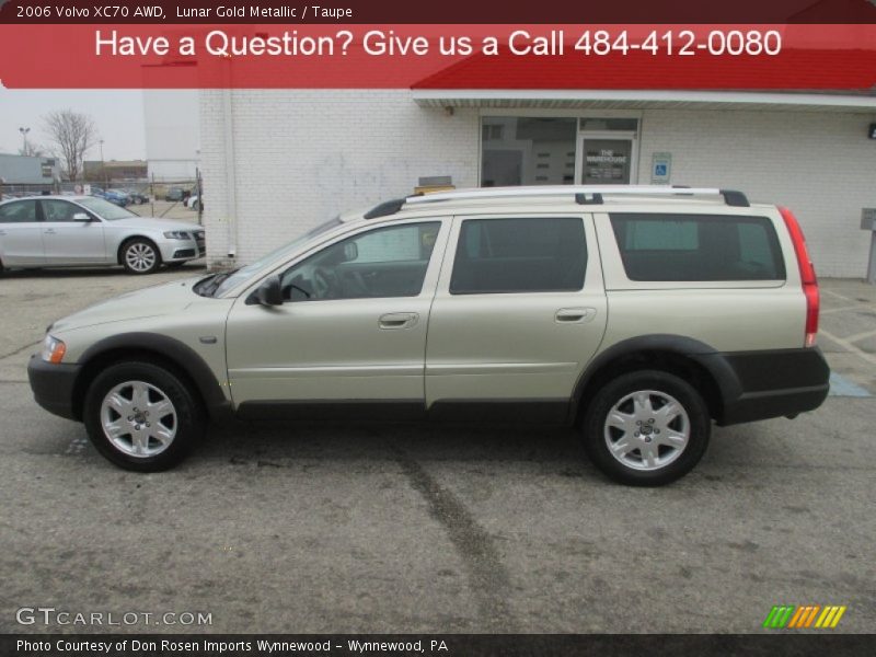 Lunar Gold Metallic / Taupe 2006 Volvo XC70 AWD