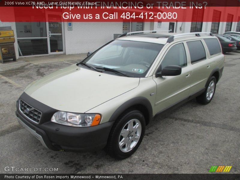Lunar Gold Metallic / Taupe 2006 Volvo XC70 AWD
