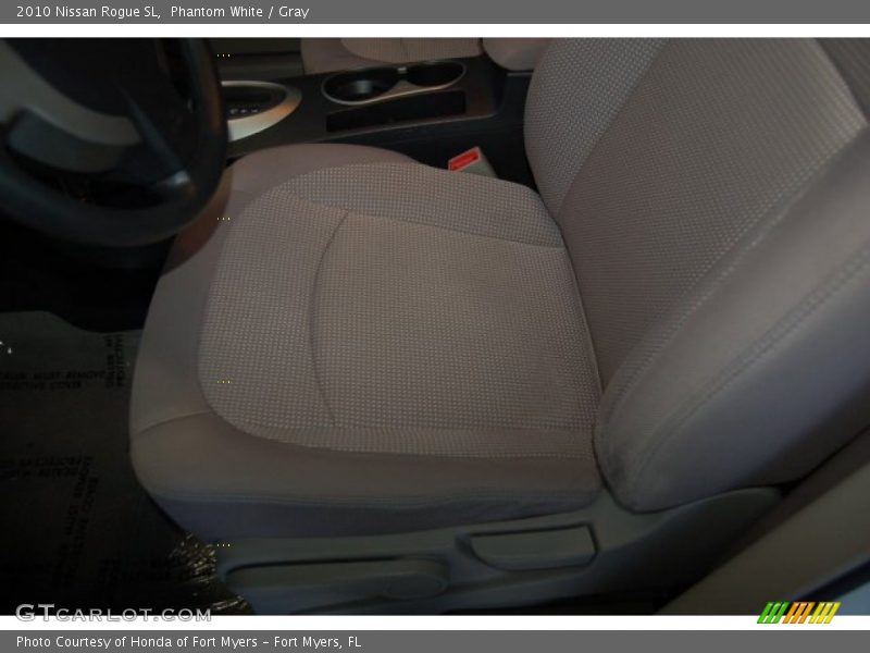 Phantom White / Gray 2010 Nissan Rogue SL