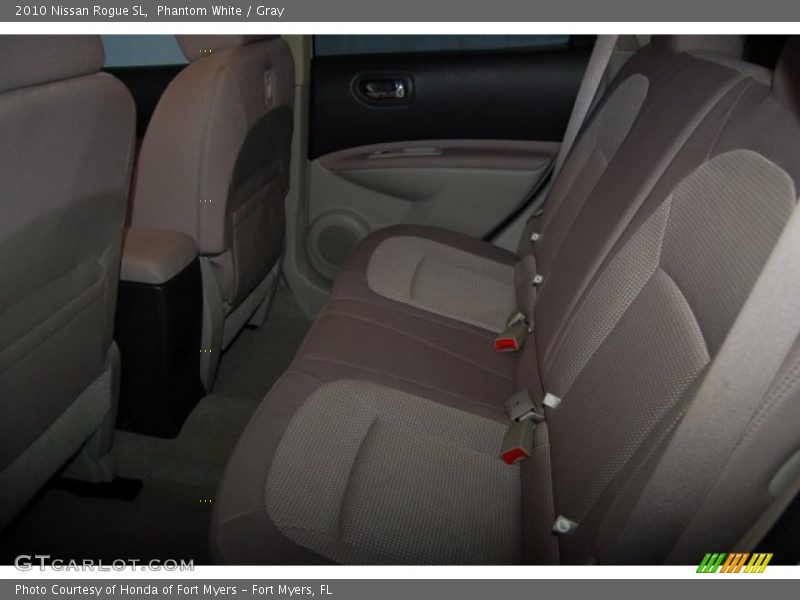 Phantom White / Gray 2010 Nissan Rogue SL