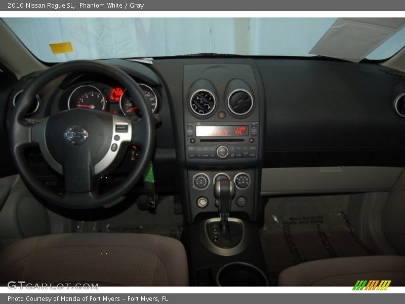 Phantom White / Gray 2010 Nissan Rogue SL