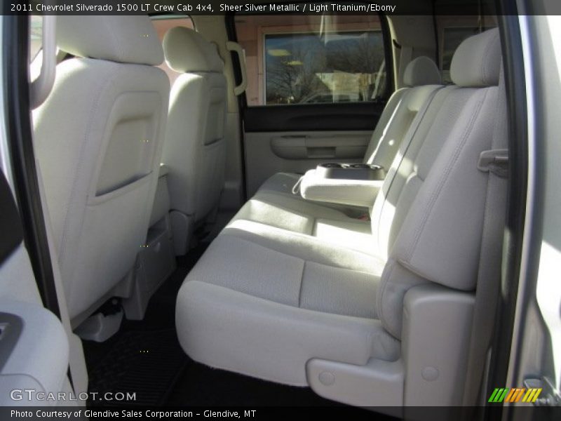 Sheer Silver Metallic / Light Titanium/Ebony 2011 Chevrolet Silverado 1500 LT Crew Cab 4x4