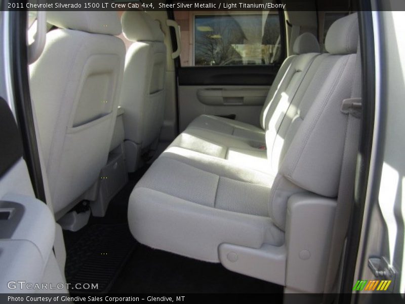 Sheer Silver Metallic / Light Titanium/Ebony 2011 Chevrolet Silverado 1500 LT Crew Cab 4x4