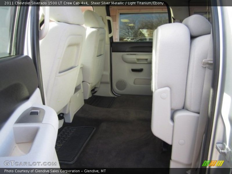 Sheer Silver Metallic / Light Titanium/Ebony 2011 Chevrolet Silverado 1500 LT Crew Cab 4x4