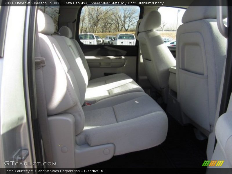 Sheer Silver Metallic / Light Titanium/Ebony 2011 Chevrolet Silverado 1500 LT Crew Cab 4x4