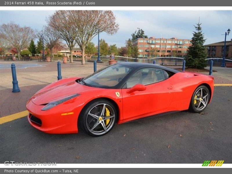 Rosso Scuderia (Red) / Cuoio 2014 Ferrari 458 Italia