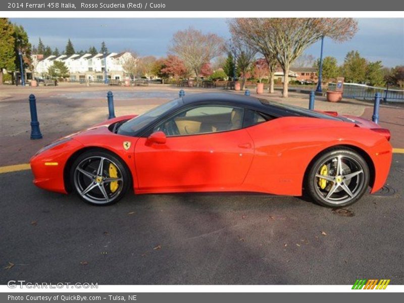 Rosso Scuderia (Red) / Cuoio 2014 Ferrari 458 Italia