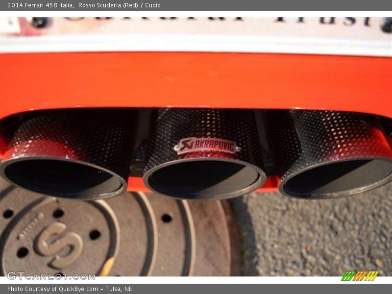 Rosso Scuderia (Red) / Cuoio 2014 Ferrari 458 Italia