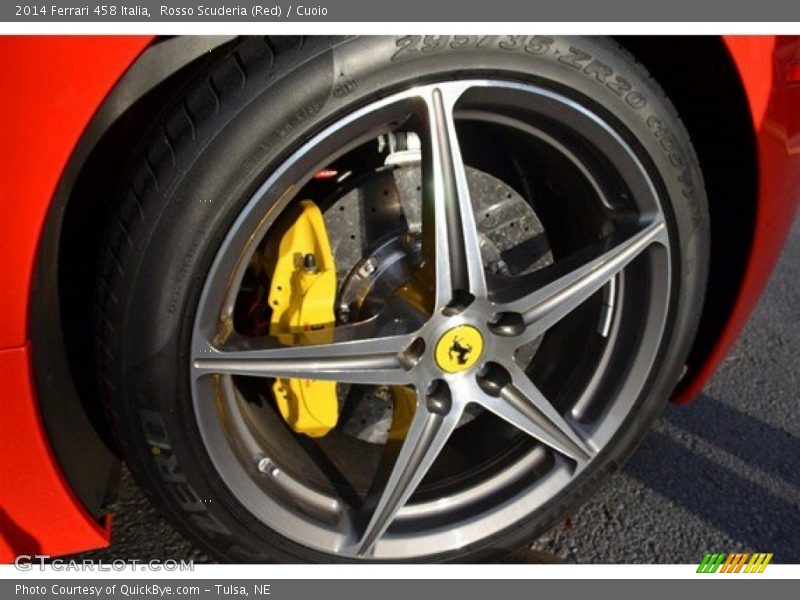Rosso Scuderia (Red) / Cuoio 2014 Ferrari 458 Italia