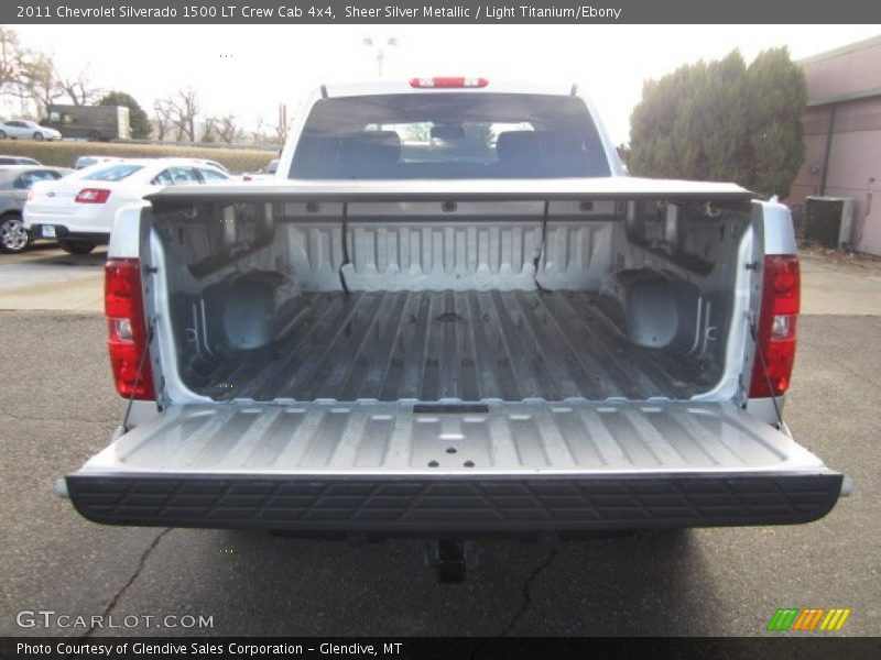 Sheer Silver Metallic / Light Titanium/Ebony 2011 Chevrolet Silverado 1500 LT Crew Cab 4x4
