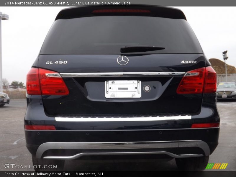 Lunar Blue Metallic / Almond Beige 2014 Mercedes-Benz GL 450 4Matic