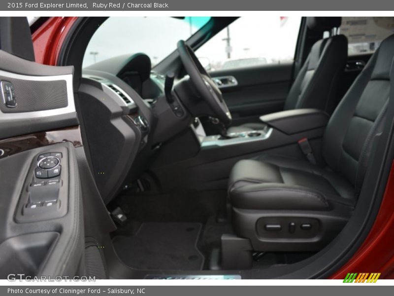 Ruby Red / Charcoal Black 2015 Ford Explorer Limited