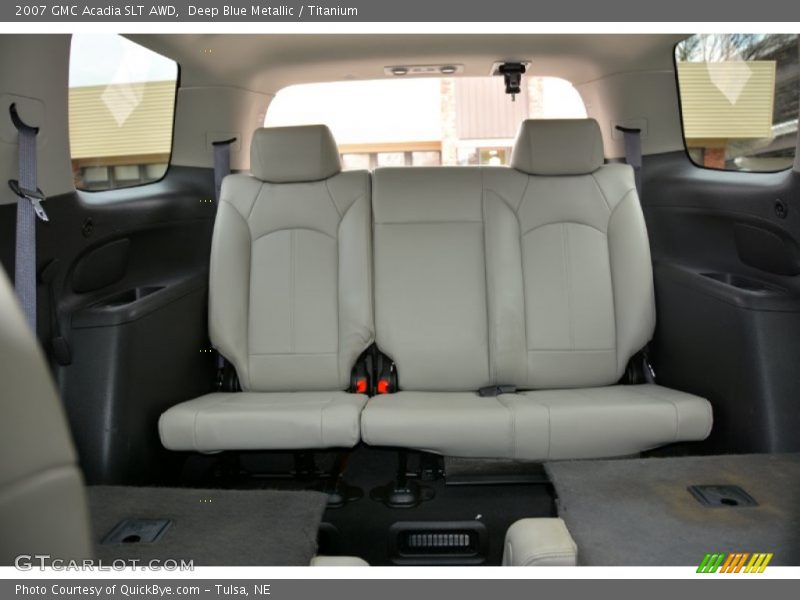 Deep Blue Metallic / Titanium 2007 GMC Acadia SLT AWD