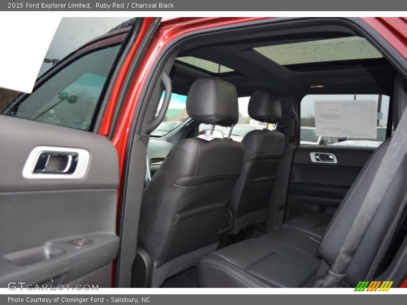 Ruby Red / Charcoal Black 2015 Ford Explorer Limited