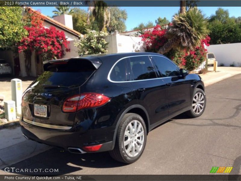 Black / Black 2013 Porsche Cayenne Diesel