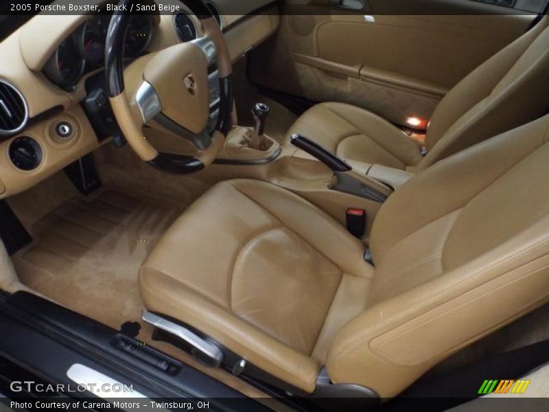  2005 Boxster  Sand Beige Interior