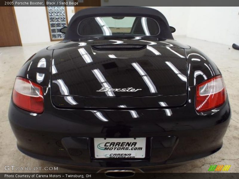 Black / Sand Beige 2005 Porsche Boxster