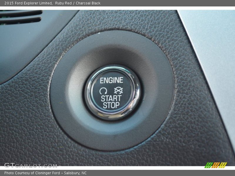 Ruby Red / Charcoal Black 2015 Ford Explorer Limited