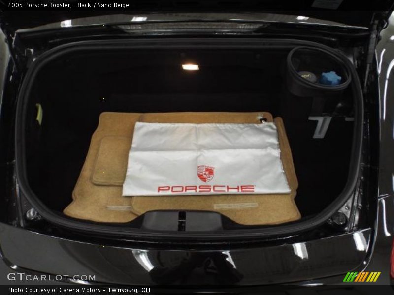 Black / Sand Beige 2005 Porsche Boxster