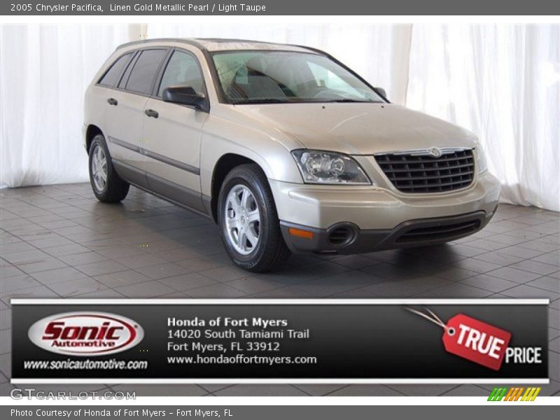 Linen Gold Metallic Pearl / Light Taupe 2005 Chrysler Pacifica