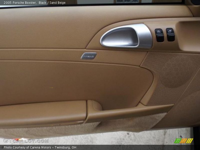 Black / Sand Beige 2005 Porsche Boxster