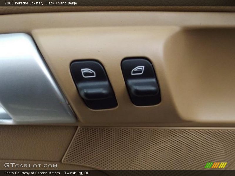 Controls of 2005 Boxster 
