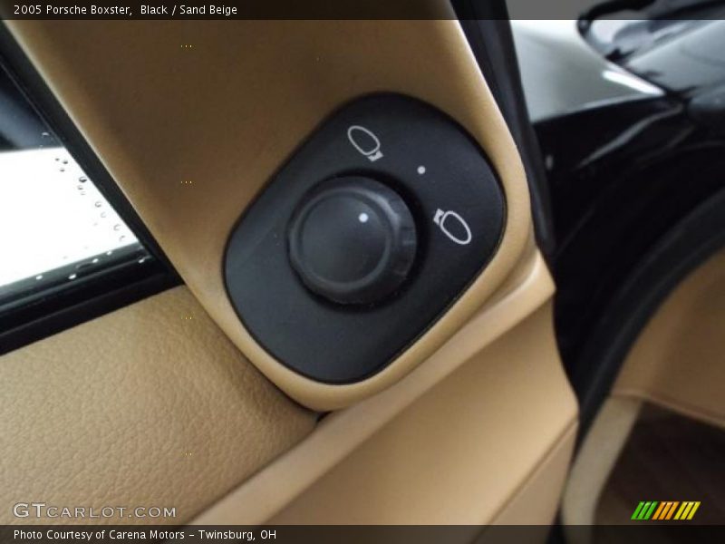 Controls of 2005 Boxster 