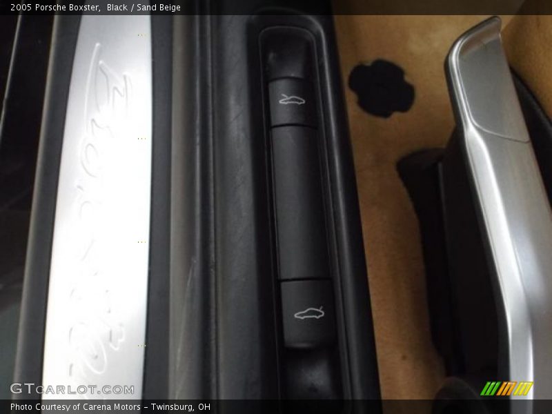 Black / Sand Beige 2005 Porsche Boxster