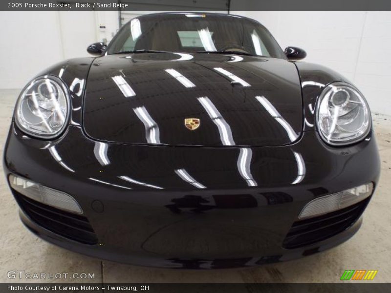 Black / Sand Beige 2005 Porsche Boxster