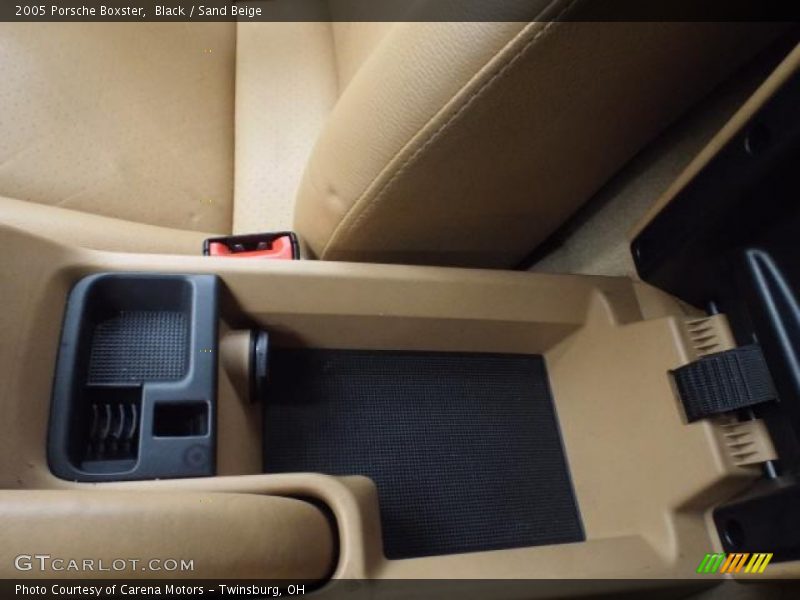 Black / Sand Beige 2005 Porsche Boxster