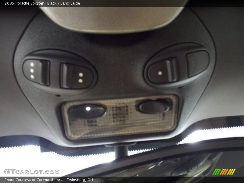 Black / Sand Beige 2005 Porsche Boxster