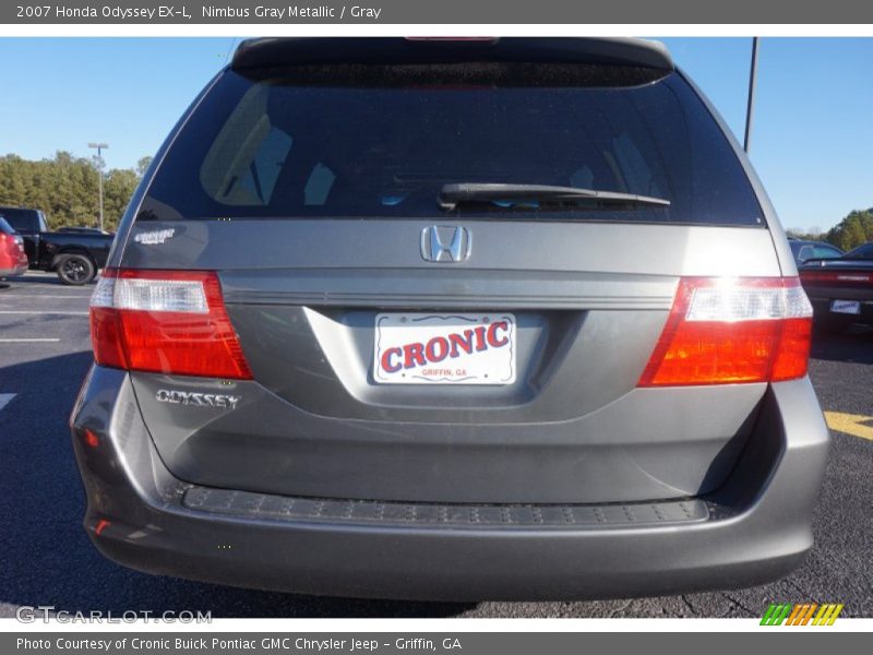 Nimbus Gray Metallic / Gray 2007 Honda Odyssey EX-L