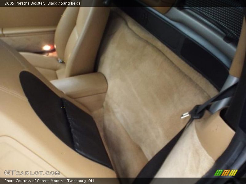 Black / Sand Beige 2005 Porsche Boxster