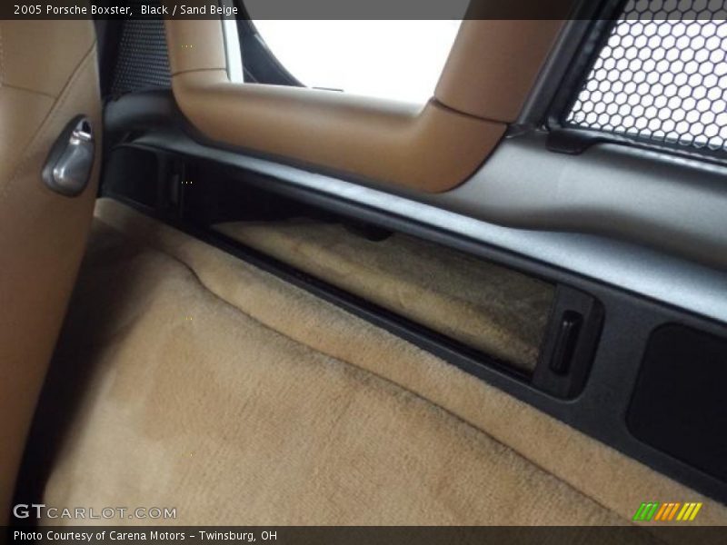 Black / Sand Beige 2005 Porsche Boxster