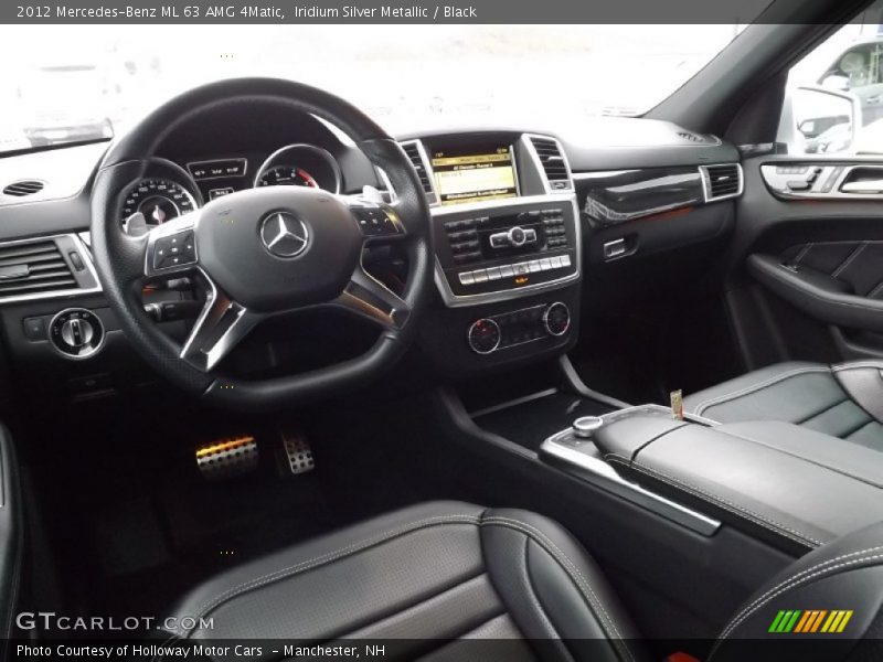 Black Interior - 2012 ML 63 AMG 4Matic 