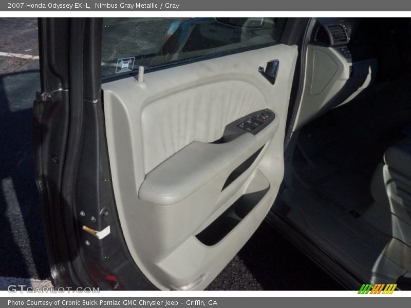 Nimbus Gray Metallic / Gray 2007 Honda Odyssey EX-L