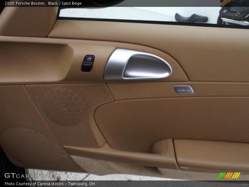 Black / Sand Beige 2005 Porsche Boxster
