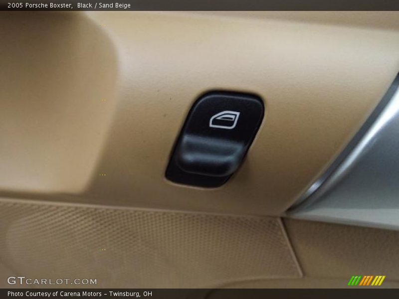 Black / Sand Beige 2005 Porsche Boxster