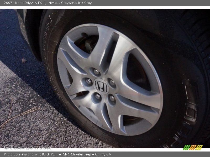 Nimbus Gray Metallic / Gray 2007 Honda Odyssey EX-L