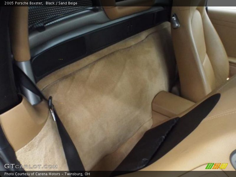 Black / Sand Beige 2005 Porsche Boxster