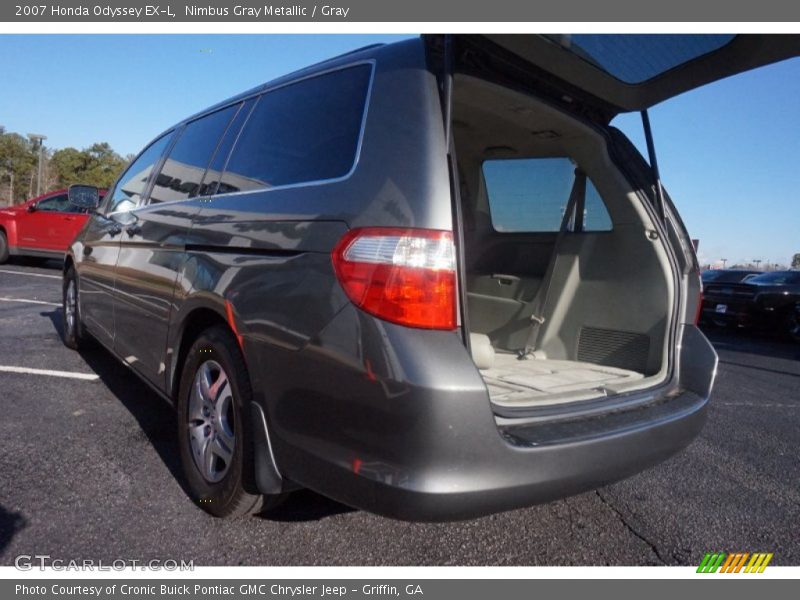 Nimbus Gray Metallic / Gray 2007 Honda Odyssey EX-L
